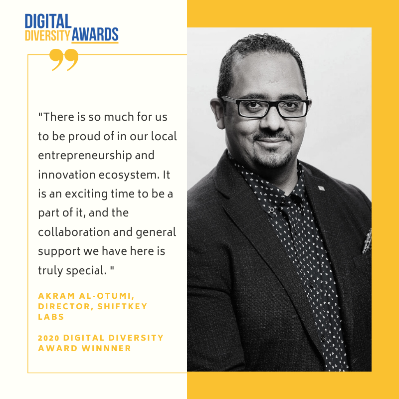 Digital Diversity Award Winner Quote Graphic