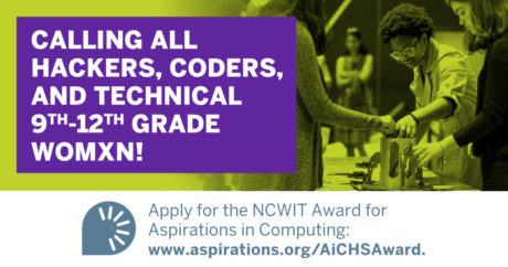 NCWIT Award for Aspirations in Computing Applications OPEN