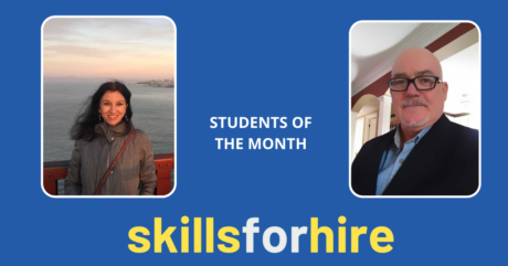 Meet our Skills for Hire Students of the Month!