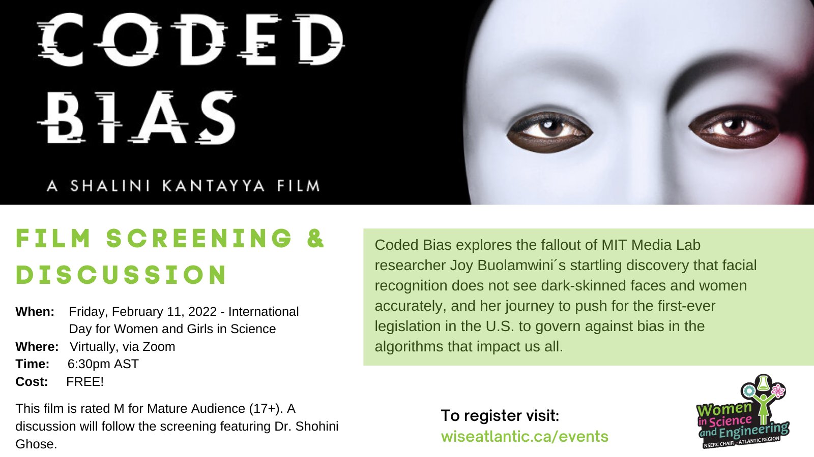 Coded Bias Film Screening & Discussion