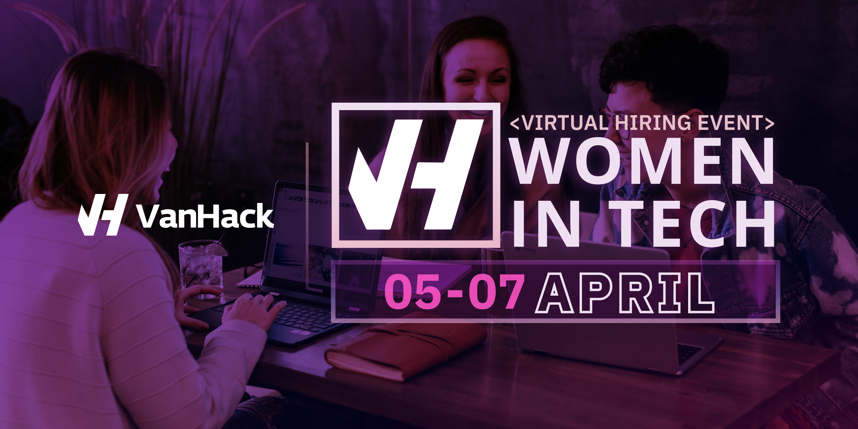 Women in Tech Hiring Fair April 2022