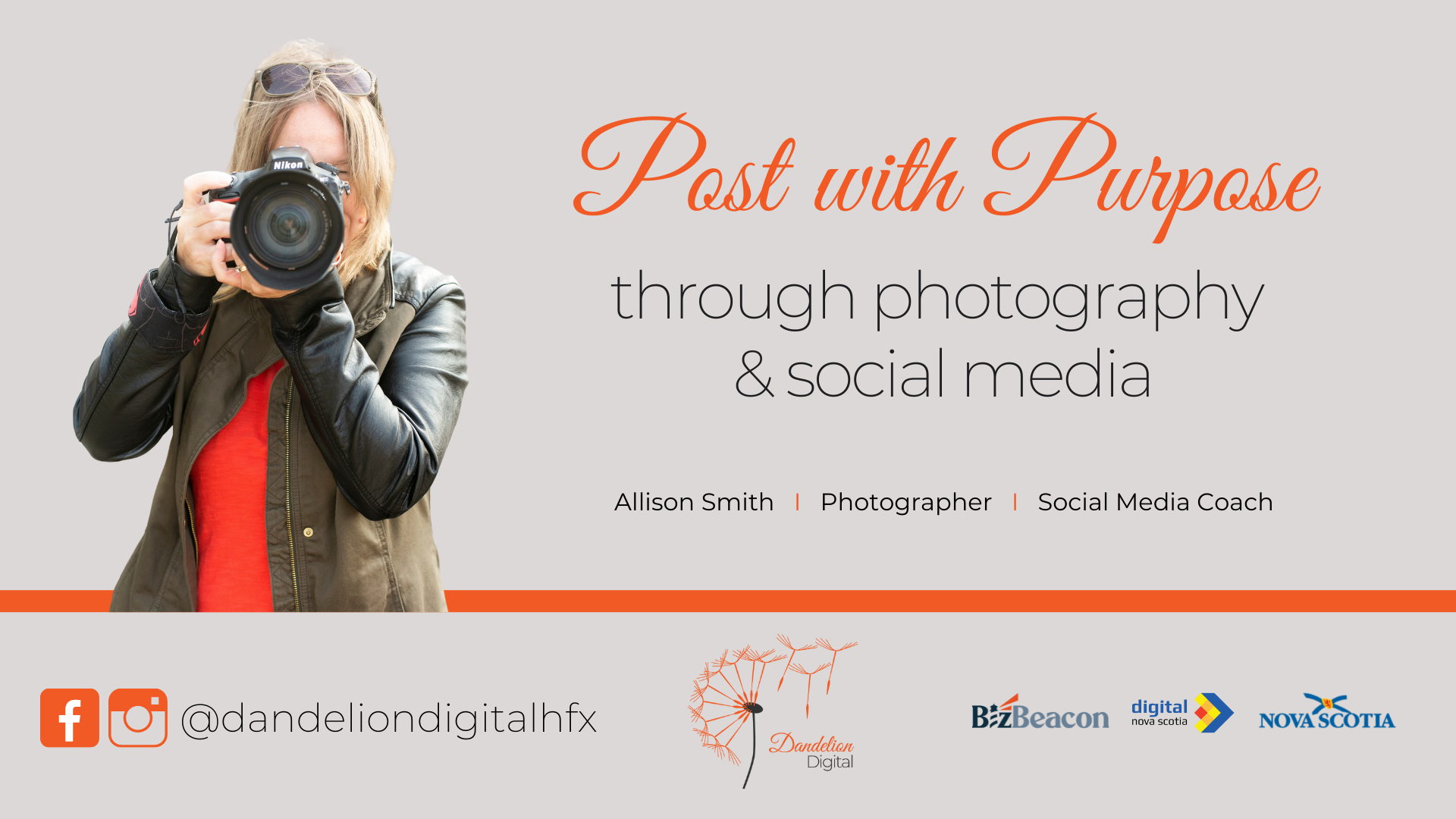 Post with Purpose Through Photography and Social Media