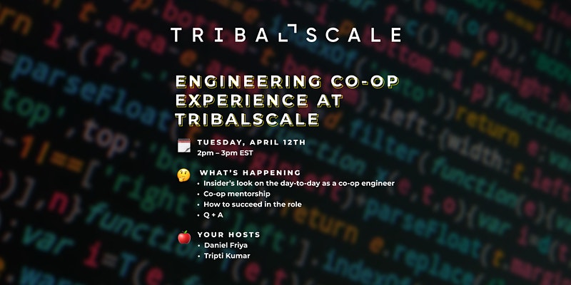 What Does Engineering As A Coop Student Look Like At TribalScale