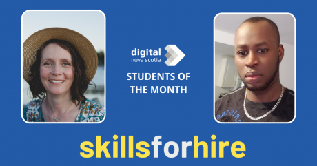 Meet our Skills for Hire Atlantic, Website Development Students of the Month | Rencontrer les étudiants du mois développement web d’Élevez vos compétences Atlantique