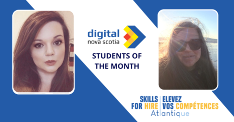 Meet our Skills for Hire Atlantic Web development students of the month | Rencontrez nos étudiants du mois en développement Web