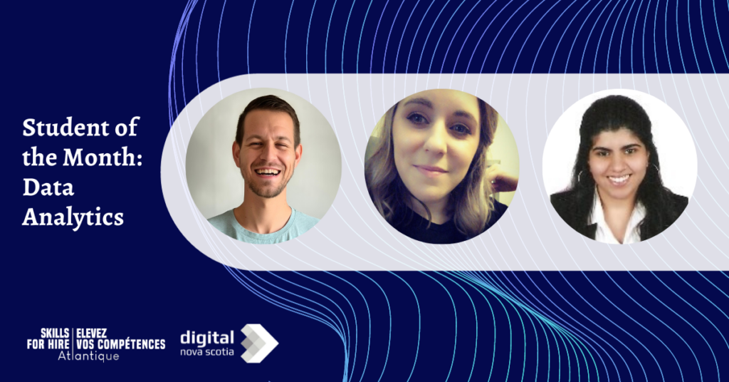 Meet the SFHA data analytics students of month | Rencontrez nos étudiants du mois en analyse des données