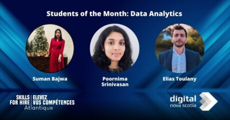 Skills For Hire Atlantic Students of the Month – Data Analytics