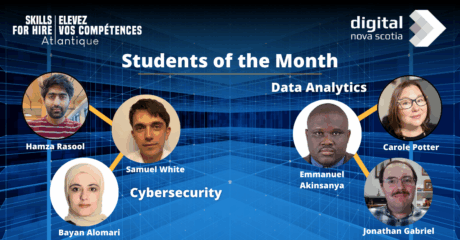 Skills for Hire Atlantic Students of the Month – August 2025