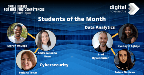Skills For Hire Atlantic Students of the Month – September 2025